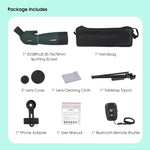 Svbony SV28plus 50/60/70mm Spotting Scope Zoom Telescope Powerful Long Range PORRO Prism Suit for Archery Target Shooting