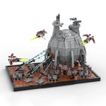 2667pcs MOC Battle Geonosis Diorama Core Ship Star Model Christmas Gift Building Blocks Construction Assemble DIY Toy Brick Kids