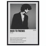 Popularity soars S-Sombr S singer Poster HD art sticky wall waterproof home living room bar office aesthetic decoration