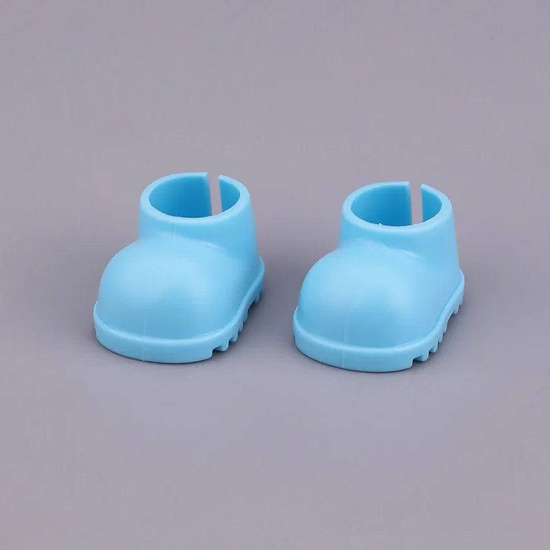 15-17cm Labubu Doll Clothes Dolls Raincoats Waterproof Rain Boots Shoes Set Clothing for Labubu Outfit Match Accessories Toys