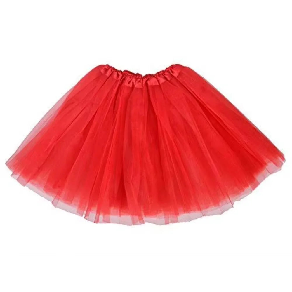 PESENAR This is set of christmas themed outfit ideas 2025 that includes a Santa hat,  tulle skirt, etc. perfect christmas party.