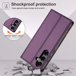 Business Flip Leather Case For Samsung Galaxy A17 A16 A36 A56 A26 A07 A55 A35 A15 A54 A34 A14 A53 A33 A13 Magnetic Wallet Cover