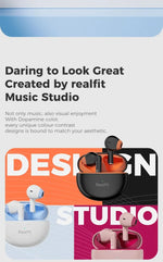 Realfit F2 Bluetooth Earphone Excellent HIFI Quality TWS Wireless Earbuds Wholesale for realme xiaomi