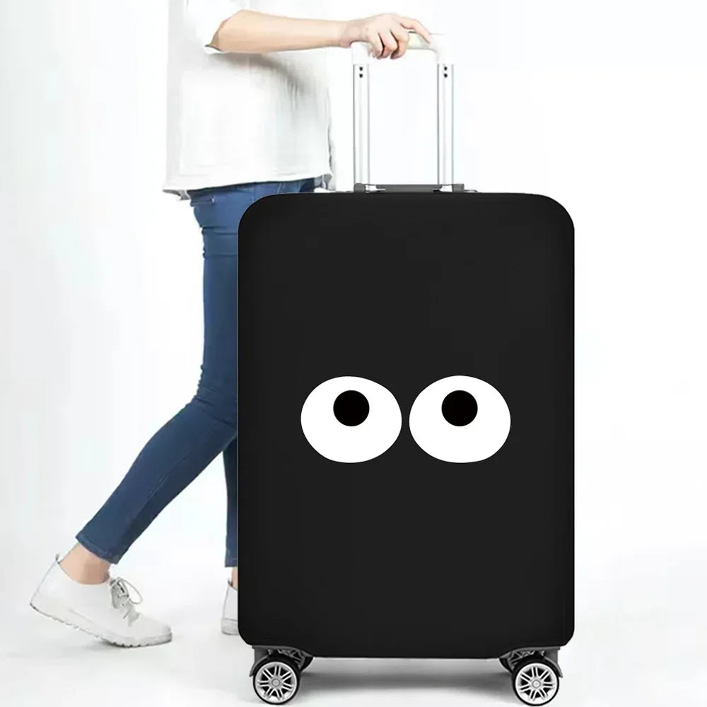 Luggage Covers Suitcase Cover Fashion Travel Essentials Funny pattern 18-32 Inch Traveling Accessories Protective Trolley Case