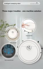 Xiaomi Smart Sweeping Robot 3-in-1 Smart Cleaner Household Rechargeable Fully Automatic Vacuum Cleaner 6000Pa Suction Pet Hair