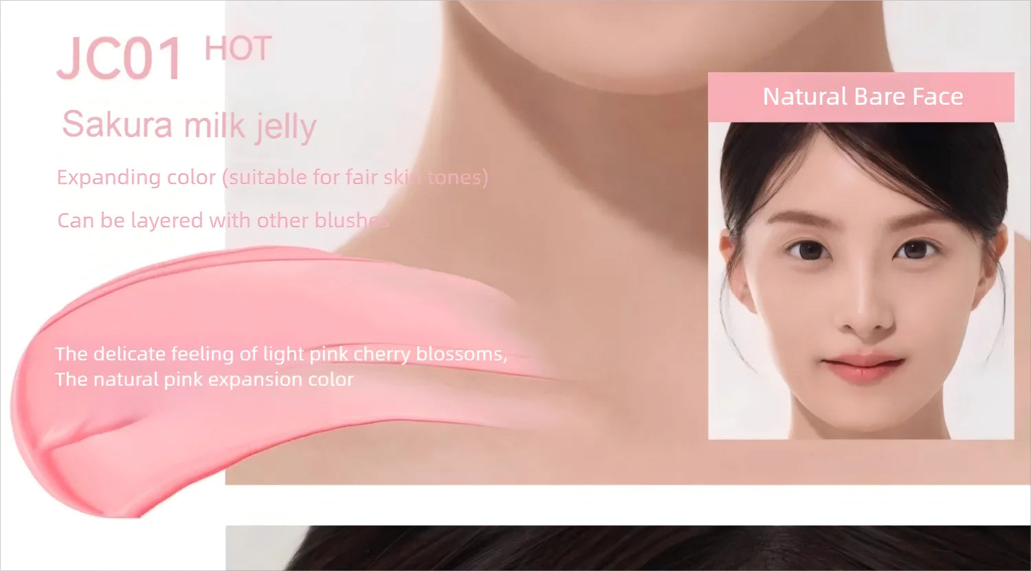 AZTK Liquid Blush Tanned Jello Color Rendering Liquid Blusher Moisturizer Longlasting Beauty Expands Contracts Cheek Face Makeup