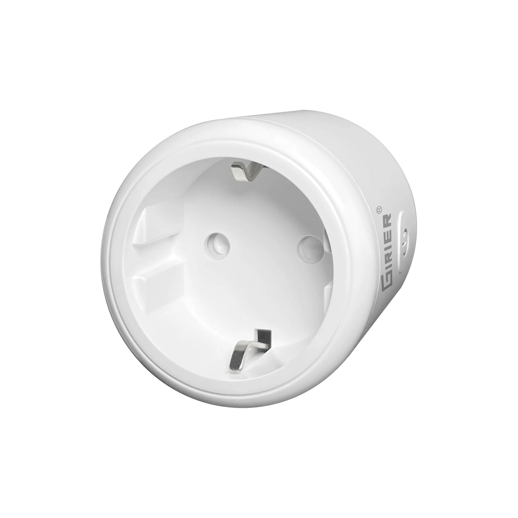 GIRIER Tuya Smart Wifi Plug EU with Power Monitoring 20A Smart Socket Outlet 4200W Compatible with Alexa Hey Google Yandex Alice