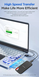 For xiaomil E61 Portable SSD 1TB ssd Hard Drive 2TB External SSD M.2 for SanDisk Laptop/Phones/mac Mobile Hard Disk HDD Storage