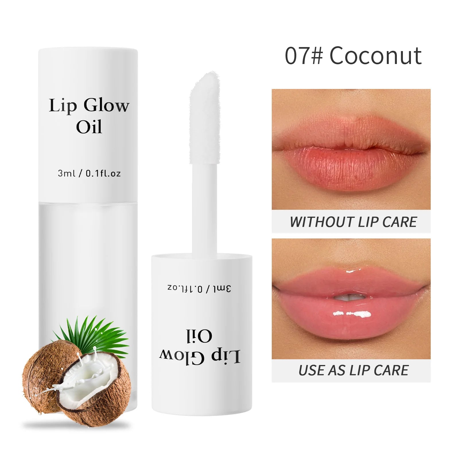 Lip Glaze Lip Oil Moisturizing Shiny Lipgloss Long lasting Makeup Lip Tint Lips Moisturizer Jelly Lipstick Oil Moisturizing Balm