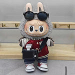 Mini Doll'S Clothes Outfit Accessories For Korea Kpop Exo 15-17cm Labubu V1 V2 Baseball jersey pants shoes camera Clothing Gift