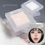 Matte white, monochrome, brightening eyeshadow tray for long-lasting, delicate makeup, as a highlight, for all skin tones