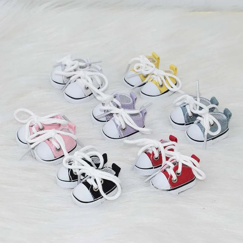For LABUBU Leather Shoes Suitable for 17cm Cotton Dolls Shoes Boots Toys Casual Sports Shoes Dolls Accessories DIY Doll Toys