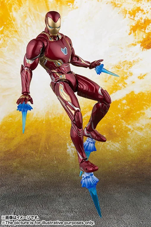 Marvel Comics Avengers 3 Infinite War Mk50 Shf Iron Man Activity Doll Model Children Christmas Birthday Gifts Toys Gifts