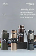 Thermal Water Bottle Keep Cold and Hot Water Bottle Thermos for Coffee Tea Vacuum Flasks Stainless Steel Thermos Bottle