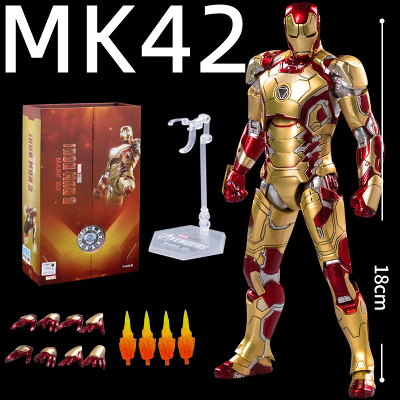 Original Iron Man Legends Mk42 War Machine MK1 MK2 MK3 MK4 MK5 MK6 MK7 Spider Man Avengers Infinity War Action Figure