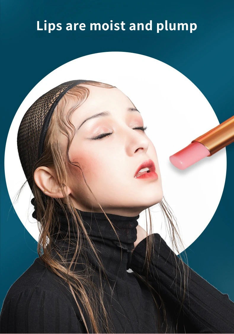 Peach Color Change Lipstick Non-Stick Cup Jelly Lipstick Moisturizing Moisturizing Color Change Lip Balm Warm Change Lip Balm