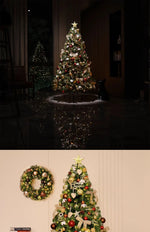 Christmas tree household large high-end Christmas decoration 2026 new living room DIY ornament scene layout