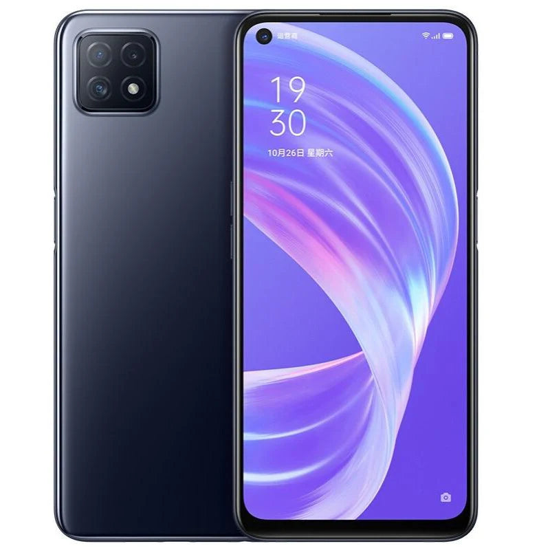 OPPO A73 5G smartPhone Global firmware  MTk Dimensity 720 4030mAh battery google play Rear camera 16MP used phone