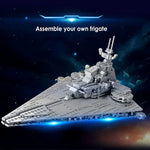 758PCS Space MOC Incursor-Class Cruiser Building Block Movie Star Destroyer Series Model Assembling Toy Gift for Boys Kid Adult