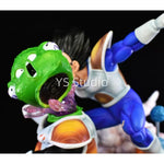 21cm/8.26in Anime Dragon Ball Z Figure Vegeta vs Guldo Action Figure Ginyu Force Statue Collectible Model Toys Gift