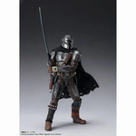 In Stock Genuine Bandai S.H.Figuarts SHF Star Wars The Mandalorian Grogu Mandalorian Darksaber Anime Action Figure Model Toys