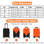 Luggage Cover Travel Case for 18 To 32 Inch Luggage Protector Cases for Outdoor Holiday Travel Accessories Suitcase Dust Covers