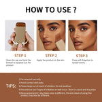 6Color Tinted Foundation Cream Stick Waterproof Lasting Oil-control Cover Acne Makeup Smooth Moisturize Concealer Serum Balm