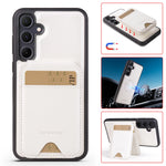 Leather Case For Samsung Galaxy A16 A36 A56 A55 A35 A15 A25 S25 S24 Ultra S23 S22 Plus + 2 in 1 Detachable Vertical Wallet Cover