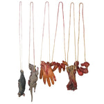 Halloween Horror Hanging Pendant Fake Dead Mouse Bat Broken Hand Feet Halloween Party Home Haunted House Scary Decoration Props