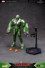 ZD Toys Iron Man Action Figure Mark 35 Red Snapper Iron Man MK 24 MK 22 MK 47 Tony Stark Ironman Figure Action Collect Toy Gift