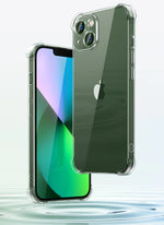 UGREEN Airbags Case for iPhone 15 14 13 Pro Max Shockproof Clear Case for iPhone 15pro Lens Protection Cover TPU Phone Case