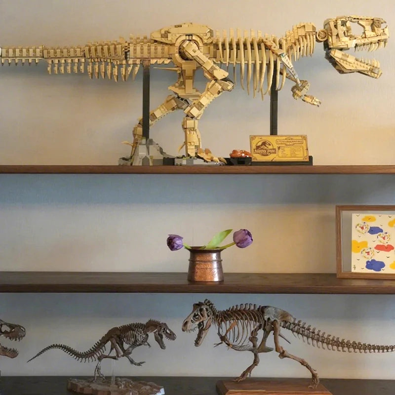 3145pieces Dinosaur Park Fossils Building Blocks Set Adults Assembled Bricks Model Toy Birthday Gifts Compatible With Set 76968