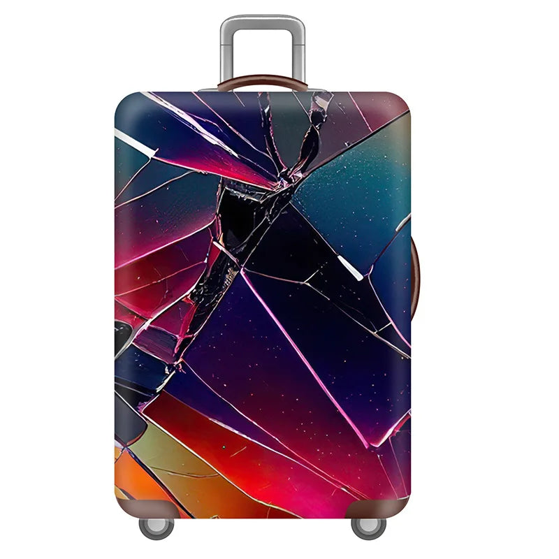 Designer Flowers Luggage Protective Cover Suitable 18-32 Inch  Trolley Suitcase Dust Cover Perfect Elasticity Travel Accessories