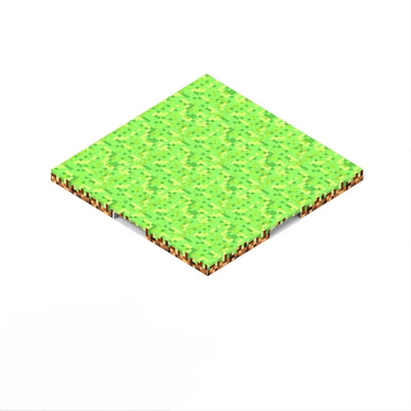 Magnetic Base Plate Variety Baseplates Match Mine World Magnetic Building Blocks DIY Toys for Boys and Girls Children Toy Gift