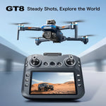Xiaomi GT8 Drone 8K Professional Dual Camera GPS FPV Brushless Motor Optical Flow Hovering Folding Quadcopter 4K RC Dron Toys