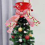 Christmas Celebration Red Holiday Decoration Great Holiday Centerpiece Sturdy Cloth Material For Holiday Table