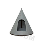 Winter Christmas Tree Cat Nest Handmade /Finished Cat Bed /Winter Warmth Semi Enclosed Dog Nest Felt Cone Pet House 크리스마스 고양이 굴