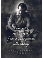 Lord Pablo Escobar Narcos Mugshot Poster Canvas Painting Colombian Drug Gangster Wall Art For Living Room Home Decoration