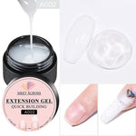 Baby Boomer Extension Nail Gel Set UV Builder Ombre Nails Camouflage Quick Extension Gel Extended Nails Art Gel Kits Manicure
