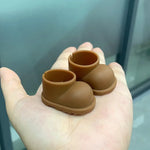 (Shoes Only)17cm Labubu Accessories Shoes Dolls Can Wear Shark Slippers Fun and Stylish Casual Shoes for Playtime