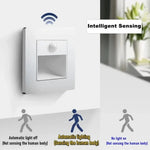 PIR Motion Detector Sensor LED Stair Light Infrared Human Induction Lamp for Recessed Steps, Ladder, Staircase, Bedroom Night Light