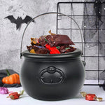 Large Wizard Witch Cauldron Decoration Prop Halloween Irish Parties Table Centerpieces Candy Holder Table Halloween Decorations