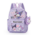 Kuromi Backpack With Coin Purse, Hello Kitty & Cinnamoroll Cartoon Schoolbag, Girl Casual Travel Commute Knapsack For Daily Use
