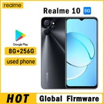 OPPO Realme 10 5G smartphone Global firmware MTk Dimensity 700  6.6" 2408x1080 8GB 256GB Fingerprint Four Cameras Used Phone