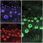 2026 Halloween LED Eyeball Lights Outdoor Solar Lawn Lights for Garden Yard Party Scary Atmosphere Halloween Decoration Use