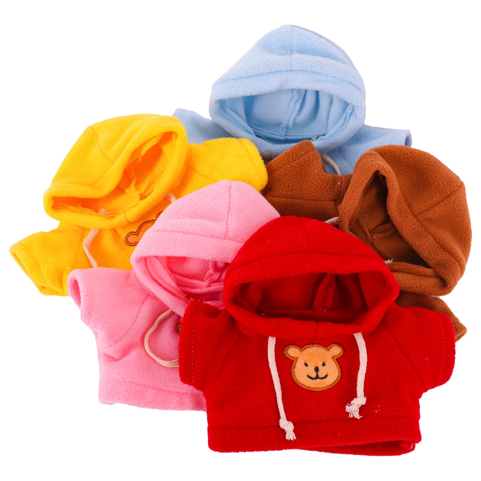 30cm Cafe LaLafanfan Duck Clothes Hoodie Cartoon Plush Toy Stuffed Soft Duck Doll Toys Animal Birthday Girl`s Gift for Kids DIY