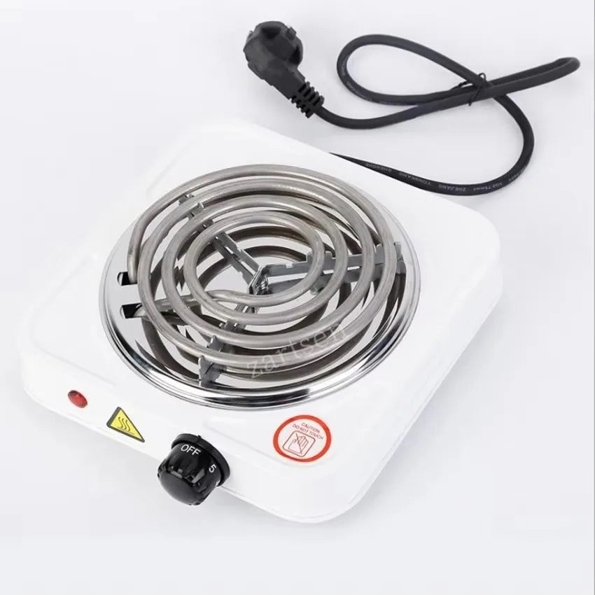 Electric Furnace Household Mini Single Disc Burner Portable Hot Plate Mosquito Incense Furnace 1000W Kitchen Stove