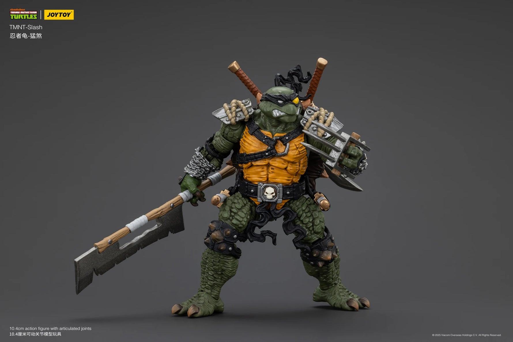 1/18 JOYTOY Action Figure Turtles Slash Tokka Anime Toy