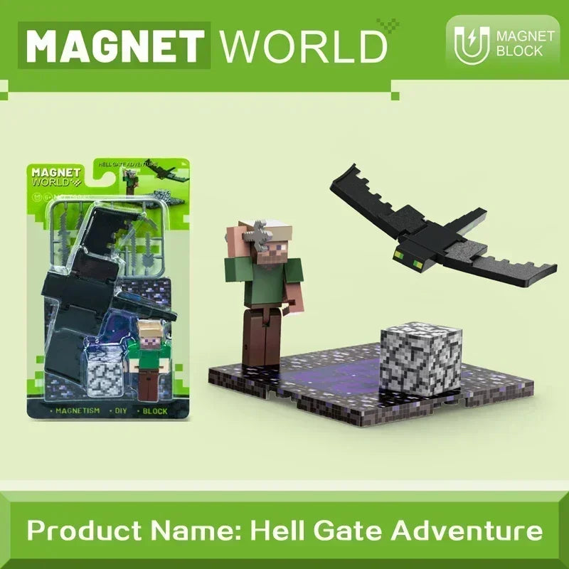 Magnetic Building Blocks Toys Gifts Magnetic Baseplate Role Children Magnet Brick Set Age 6+ DIY Strong Magnet Base Plate Toy