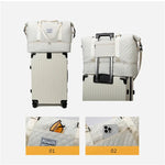 Lightweight Luggage Bag, Large Capacity Travel Duffle Bag Gym Tote Bags, Shoulder Weekender Overnight Bag